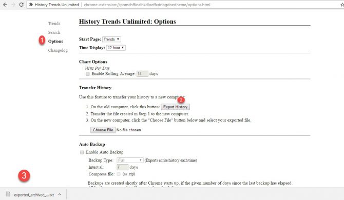 2 Ways to Keep Google Chrome History Forever 8