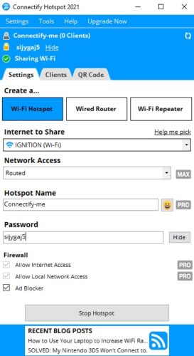 2 Ways to Enable Hotspot in Windows 10 10 connectify