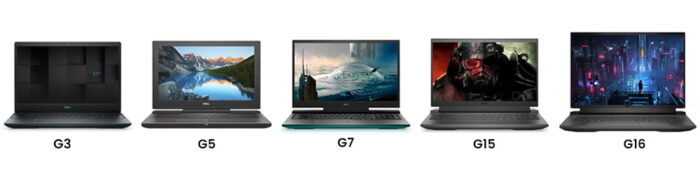 Difference Between Dell Laptop Series 23 Dell G3, G5, G7, G15, G16 Series Laptops