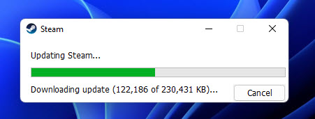 Fix "Steam Needs To Be Online To Update" Error In Windows 20 Fresh files being downloaded