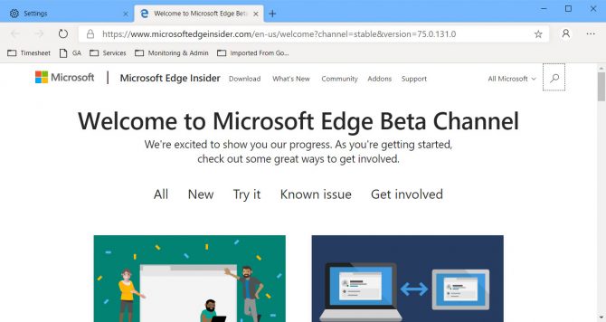 Microsoft Edge Chromium
